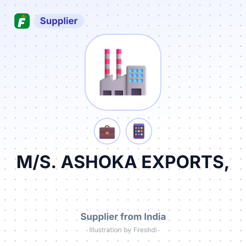 M/S. ASHOKA EXPORTS, – summary card, no photo uploaded yet