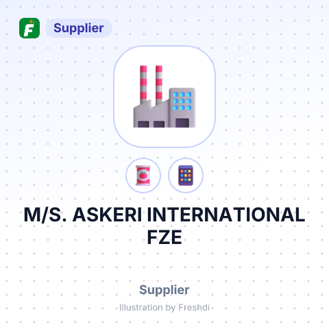 M/S. ASKERI INTERNATIONAL FZE – summary card, no photo uploaded yet