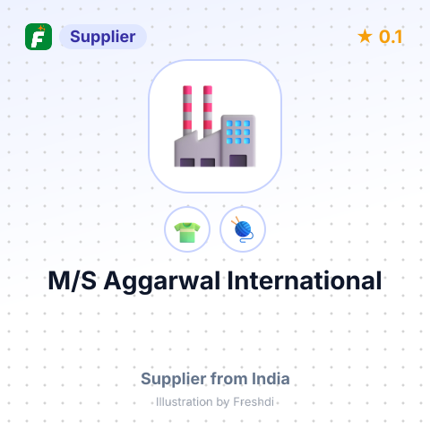 M/S Aggarwal International  – summary card, no photo uploaded yet
