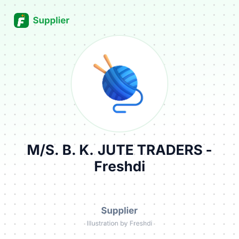 M/S. B. K. JUTE TRADERS – summary card, no photo uploaded yet