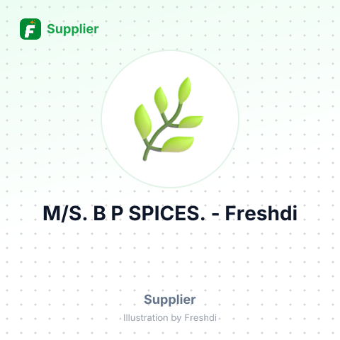 M/S. B P SPICES. – summary card, no photo uploaded yet