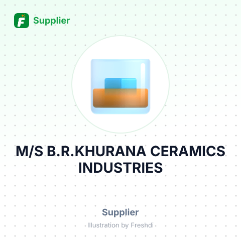 M/S B.R.KHURANA CERAMICS INDUSTRIES – summary card, no photo uploaded yet
