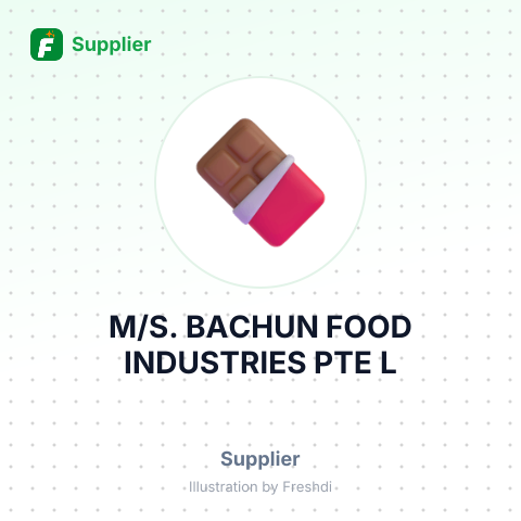 M/S. BACHUN FOOD INDUSTRIES PTE L – summary card, no photo uploaded yet