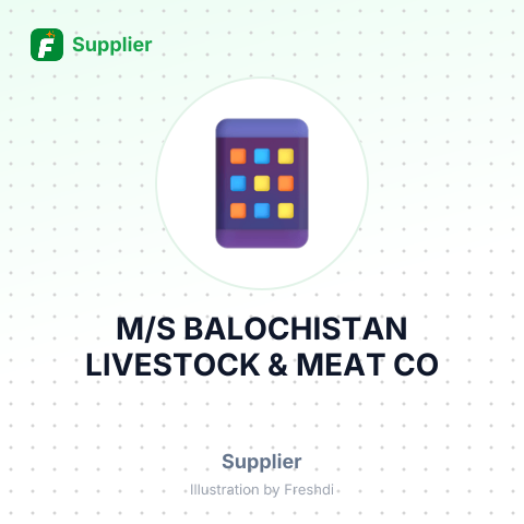 M/S BALOCHISTAN LIVESTOCK & MEAT CO – summary card, no photo uploaded yet