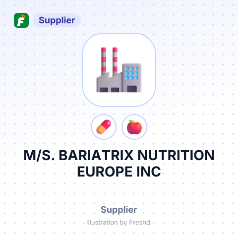 M/S. BARIATRIX NUTRITION EUROPE INC – summary card, no photo uploaded yet