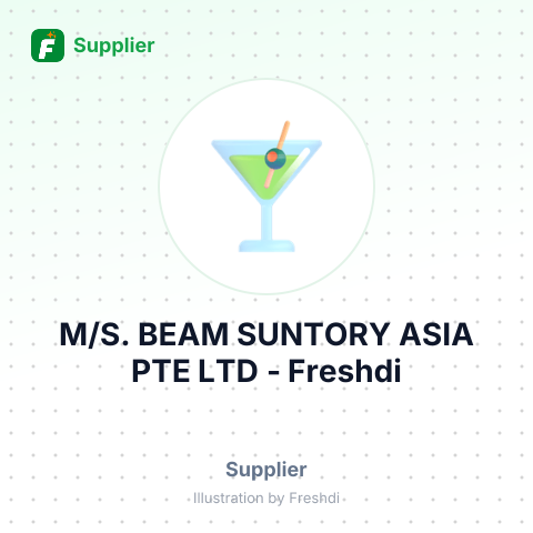 M/S. BEAM SUNTORY ASIA PTE LTD – summary card, no photo uploaded yet