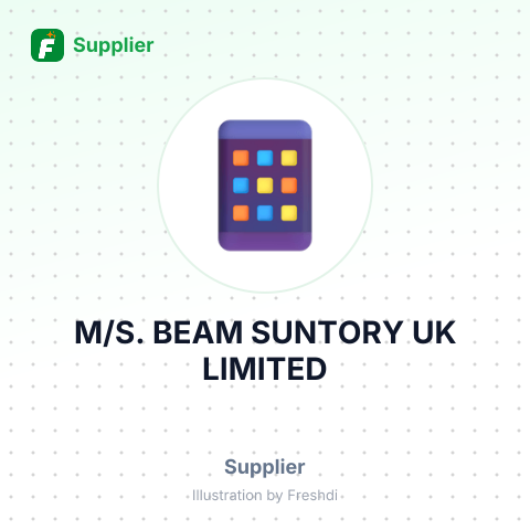 M/S. BEAM SUNTORY UK LIMITED – summary card, no photo uploaded yet