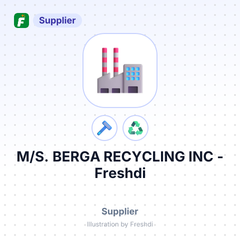 M/S. BERGA RECYCLING INC – summary card, no photo uploaded yet