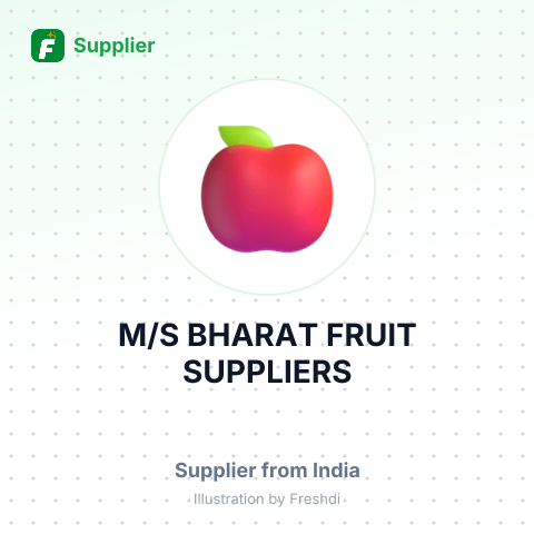 M/S BHARAT FRUIT SUPPLIERS – summary card, no photo uploaded yet