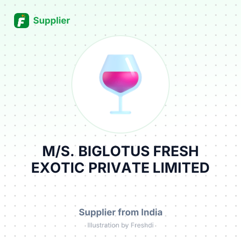 M/S. BIGLOTUS FRESH EXOTIC PRIVATE LIMITED – summary card, no photo uploaded yet