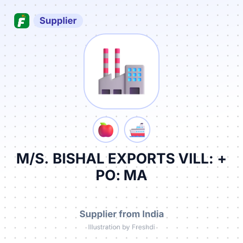 M/S. BISHAL EXPORTS VILL: + PO: MA – summary card, no photo uploaded yet