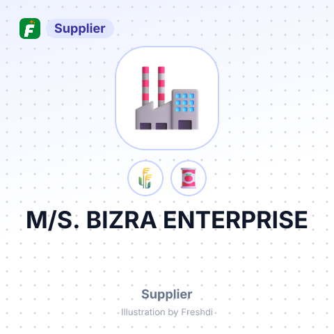 M/S. BIZRA ENTERPRISE – summary card, no photo uploaded yet