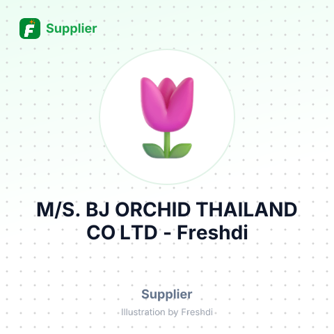 M/S. BJ ORCHID THAILAND CO LTD – summary card, no photo uploaded yet