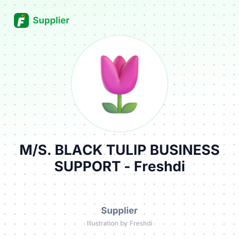 M/S. BLACK TULIP BUSINESS SUPPORT – summary card, no photo uploaded yet