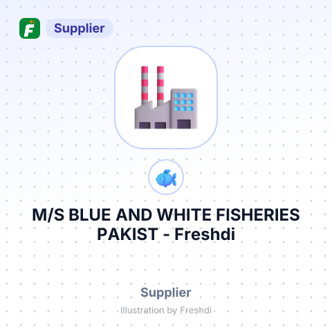 M/S BLUE AND WHITE FISHERIES PAKIST – summary card, no photo uploaded yet