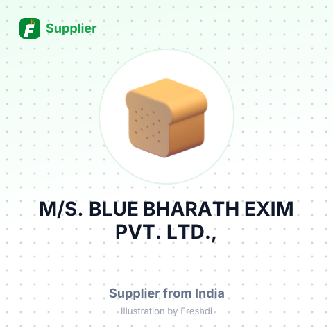 M/S. BLUE BHARATH EXIM PVT. LTD., – summary card, no photo uploaded yet