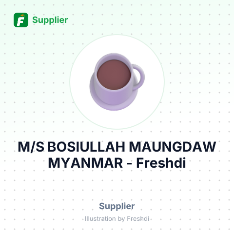 M/S BOSIULLAH MAUNGDAW MYANMAR – summary card, no photo uploaded yet