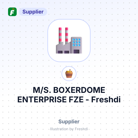 M/S. BOXERDOME ENTERPRISE FZE – summary card, no photo uploaded yet