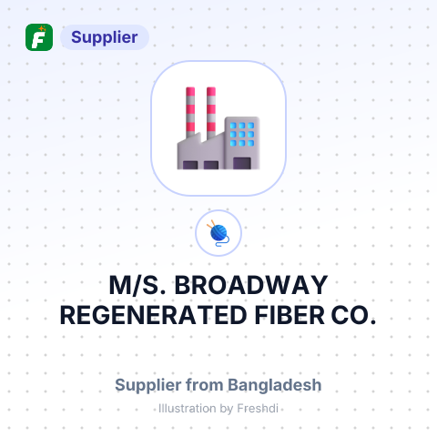 M/S. BROADWAY REGENERATED FIBER CO. – summary card, no photo uploaded yet