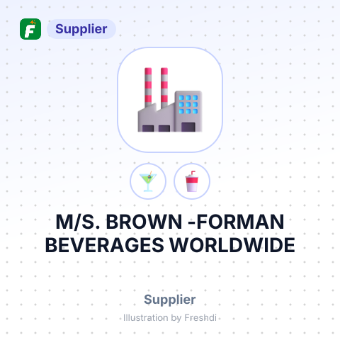 M/S. BROWN -FORMAN BEVERAGES WORLDWIDE – summary card, no photo uploaded yet