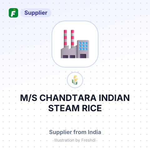 M/S  CHANDTARA INDIAN STEAM RICE – summary card, no photo uploaded yet