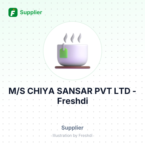 M/S CHIYA SANSAR PVT LTD – summary card, no photo uploaded yet