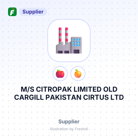 M/S CITROPAK LIMITED OLD CARGILL PAKISTAN CIRTUS LTD – summary card, no photo uploaded yet