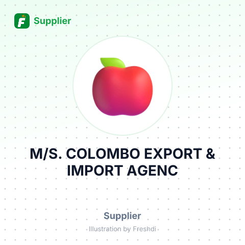 M/S. COLOMBO EXPORT & IMPORT AGENC – summary card, no photo uploaded yet
