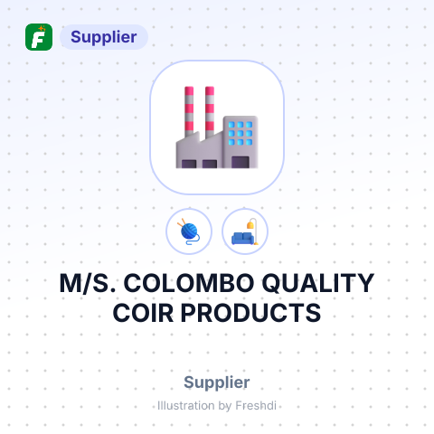 M/S. COLOMBO QUALITY COIR PRODUCTS – summary card, no photo uploaded yet