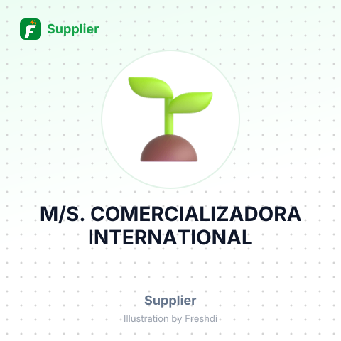 M/S. COMERCIALIZADORA INTERNATIONAL – summary card, no photo uploaded yet