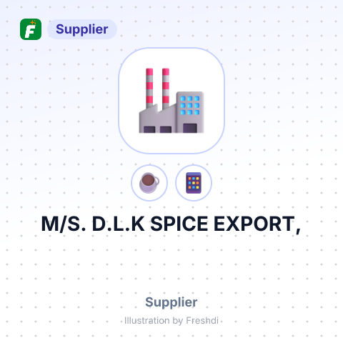 M/S. D.L.K SPICE EXPORT, – summary card, no photo uploaded yet