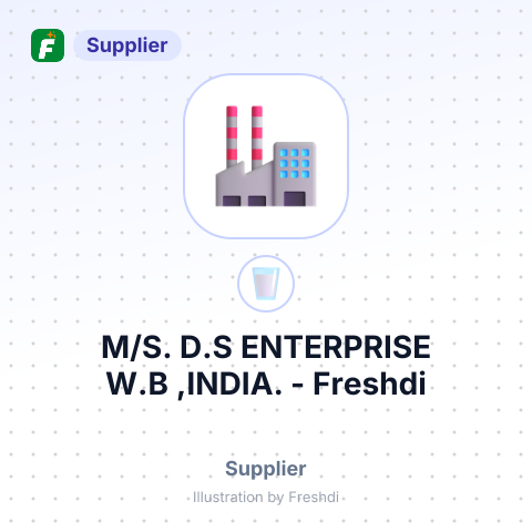 M/S. D.S ENTERPRISE W.B ,INDIA. – summary card, no photo uploaded yet