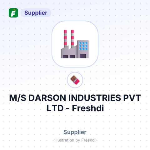 M/S DARSON INDUSTRIES PVT LTD – summary card, no photo uploaded yet