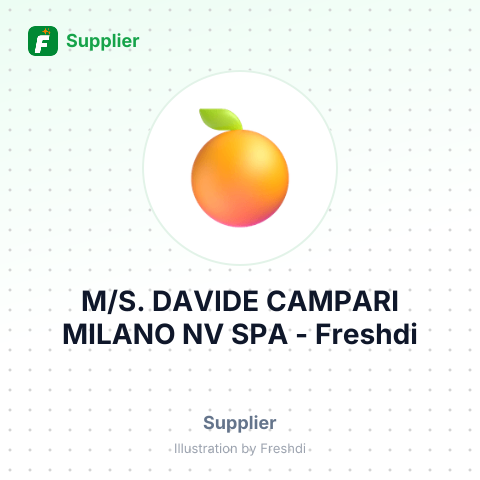 M/S. DAVIDE CAMPARI MILANO NV SPA – summary card, no photo uploaded yet