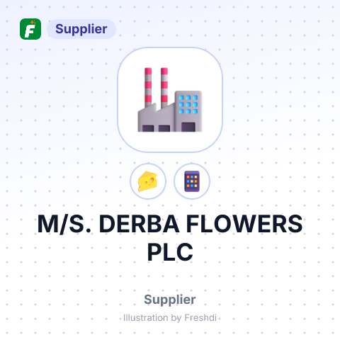 M/S. DERBA FLOWERS PLC – summary card, no photo uploaded yet