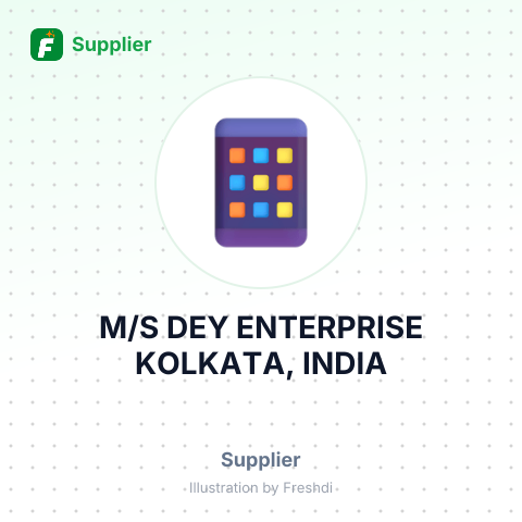 M/S DEY ENTERPRISE KOLKATA, INDIA – summary card, no photo uploaded yet