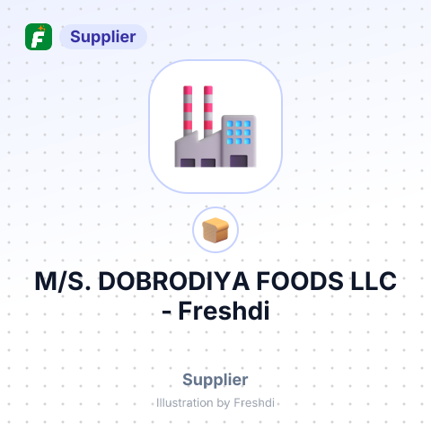 M/S. DOBRODIYA FOODS LLC – summary card, no photo uploaded yet