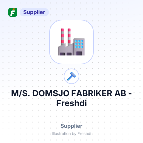 M/S. DOMSJO FABRIKER AB – summary card, no photo uploaded yet
