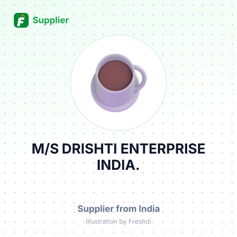 M/S DRISHTI ENTERPRISE INDIA. – summary card, no photo uploaded yet