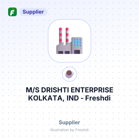 M/S DRISHTI ENTERPRISE KOLKATA, IND – summary card, no photo uploaded yet