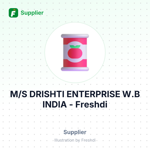 M/S DRISHTI ENTERPRISE W.B INDIA – summary card, no photo uploaded yet