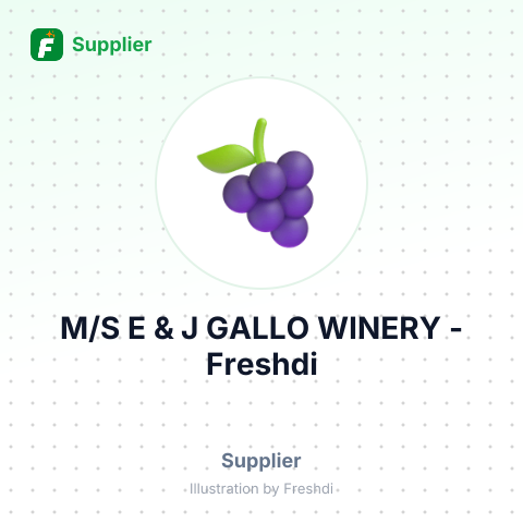 M/S E & J GALLO WINERY – summary card, no photo uploaded yet