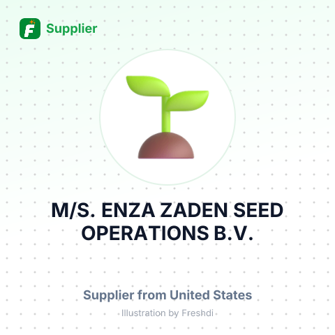M/S. ENZA ZADEN SEED OPERATIONS B.V. – summary card, no photo uploaded yet