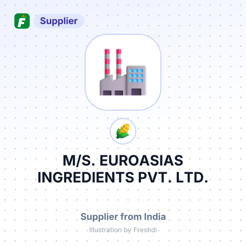 M/S. EUROASIAS INGREDIENTS PVT. LTD. – summary card, no photo uploaded yet