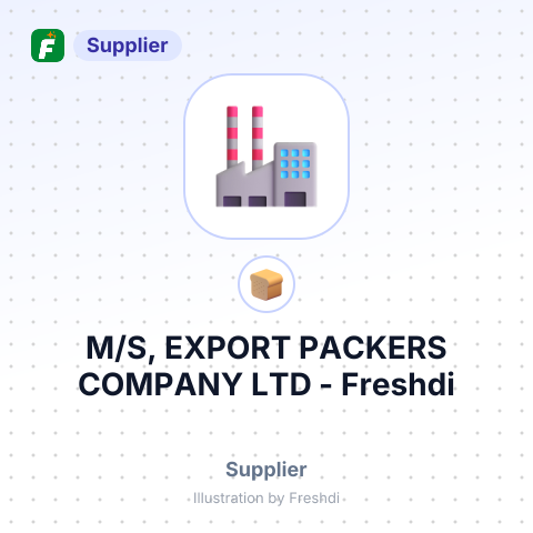 M/S, EXPORT PACKERS COMPANY LTD – summary card, no photo uploaded yet