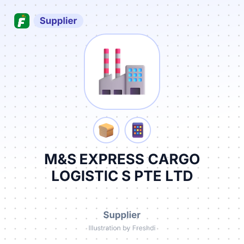 M&S EXPRESS CARGO LOGISTIC S PTE LTD – summary card, no photo uploaded yet