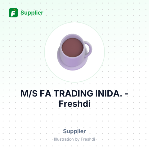 M/S FA TRADING INIDA. – summary card, no photo uploaded yet