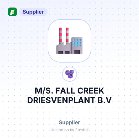 M/S. FALL CREEK DRIESVENPLANT B.V – summary card, no photo uploaded yet