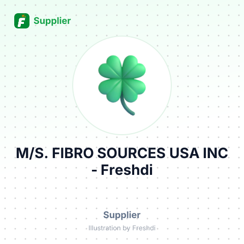 M/S. FIBRO SOURCES USA INC – summary card, no photo uploaded yet