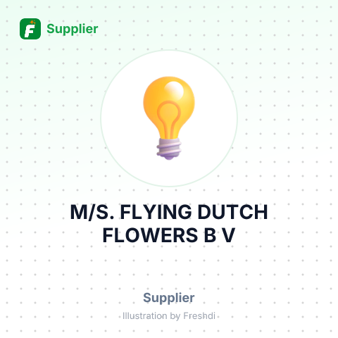 M/S. FLYING DUTCH FLOWERS B V – summary card, no photo uploaded yet